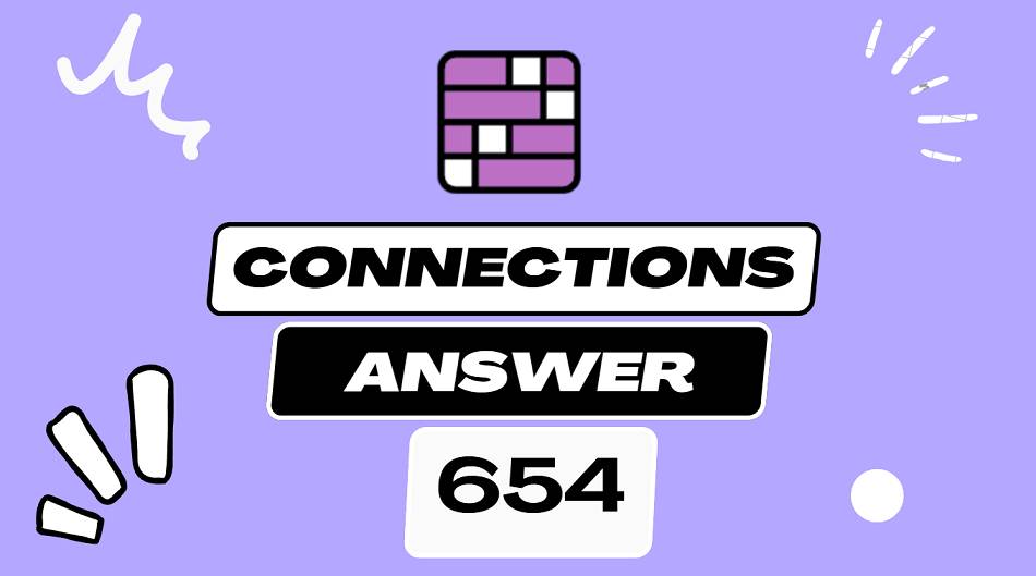 Daily Connections Hints and Answer 654 - Wednesday March 26 2025
