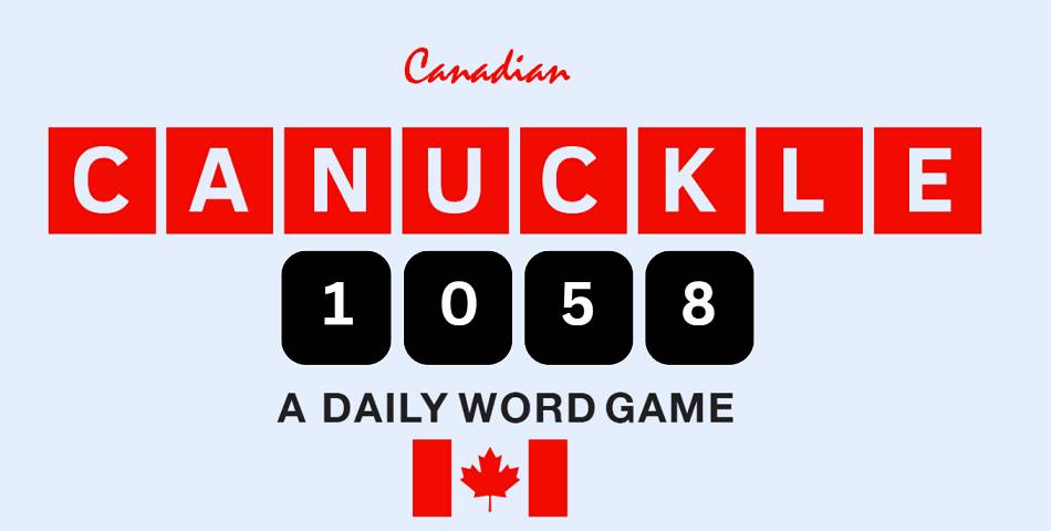 Daily Canuckle Hints and Answer 1058 - Sunday April 06 2025