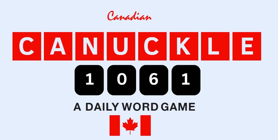 Daily Canuckle Hints and Answer 1061 - Wednesday April 09 2025