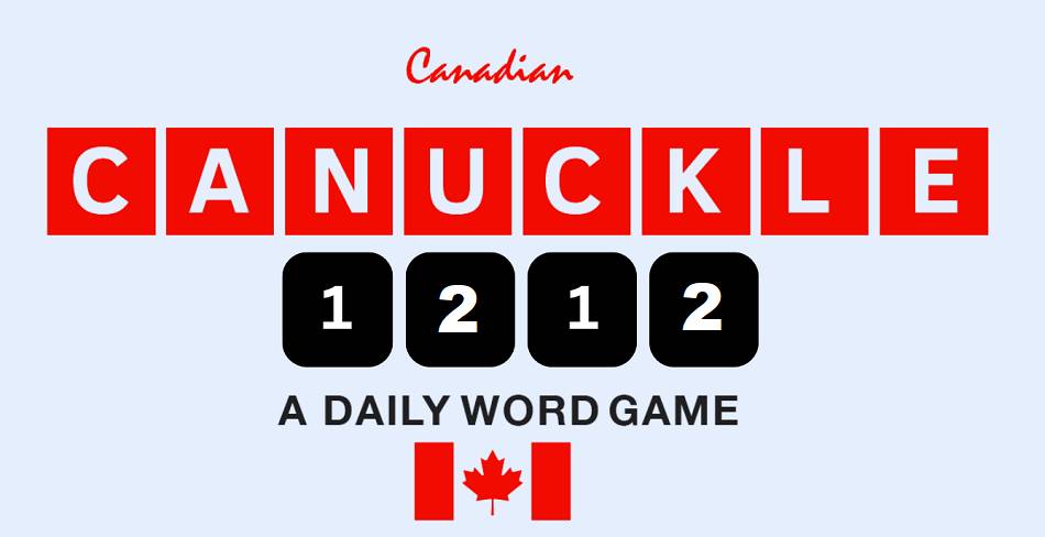 Daily Canuckle Hints and Answer 1212 - Sunday September 07 2025
