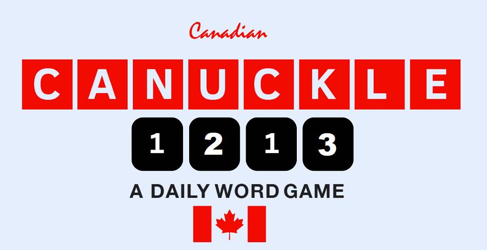 Daily Canuckle Hints and Answer 1213 - Monday September 08 2025