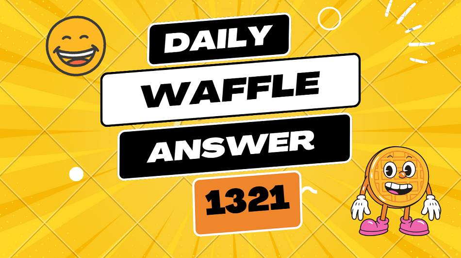 Today's Daily Waffle Answer 1321 - Wednesday September 03 2025