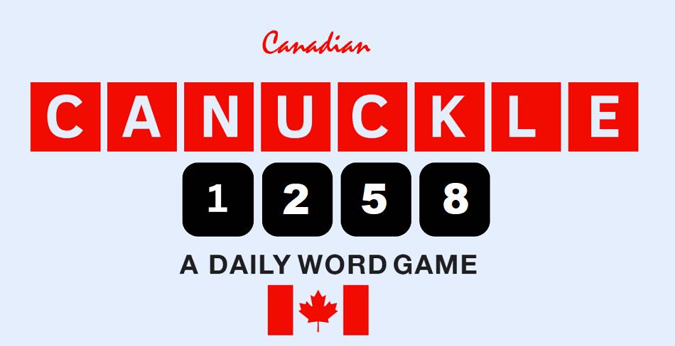 Daily Canuckle Hints and Answer 1258 - Thursday October 23 2025