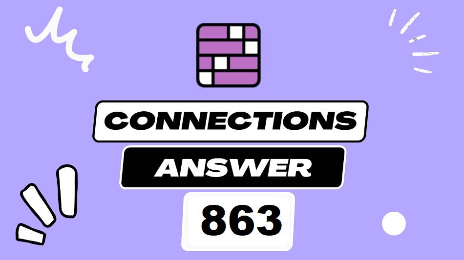Today’s NY Times Connections 863 Hints, Clues & Answers – October 21, 2025