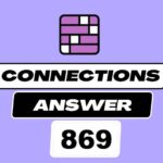 Today’s NY Times Connections 869 Hints, Clues & Answers – October 27, 2025
